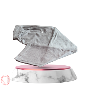 Unisex Dark Gray Cotton Trouser