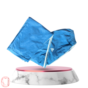 Unisex Blue Cotton Trouser