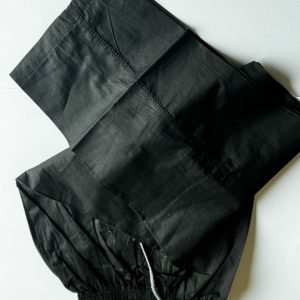 Men 6 Pockets Baggy Black Trouser